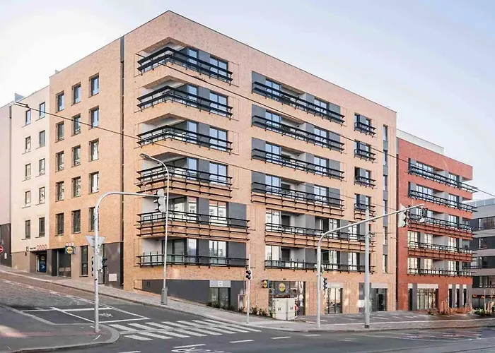 Appartement Newly Built With Balcony, Ac And Free Indoor Garage *