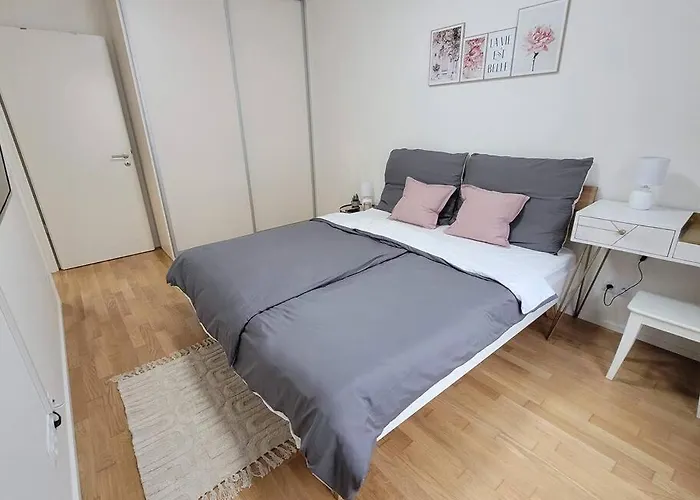 Newly Built With Balcony, Ac And Free Indoor Garage Appartement *