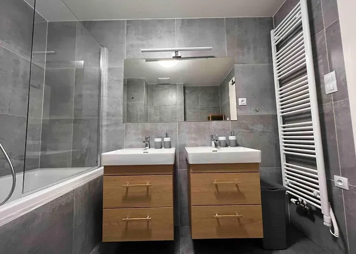 Newly Built With Balcony, Ac And Free Indoor Garage Appartement