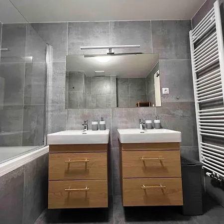 Newly Built With Balcony, Ac And Free Indoor Garage Appartement