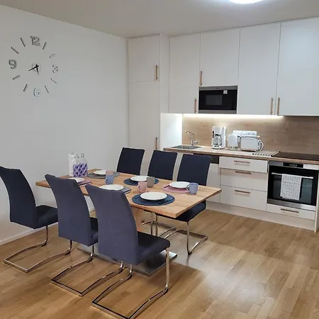 Appartement Newly Built With Balcony, Ac And Free Indoor Garage *