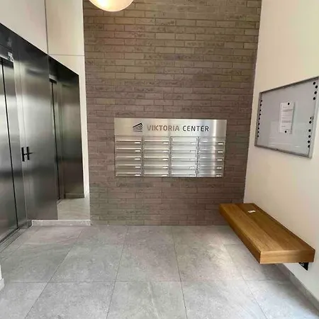 Apartamento Newly Built With Balcony, Ac And Free Indoor Garage
